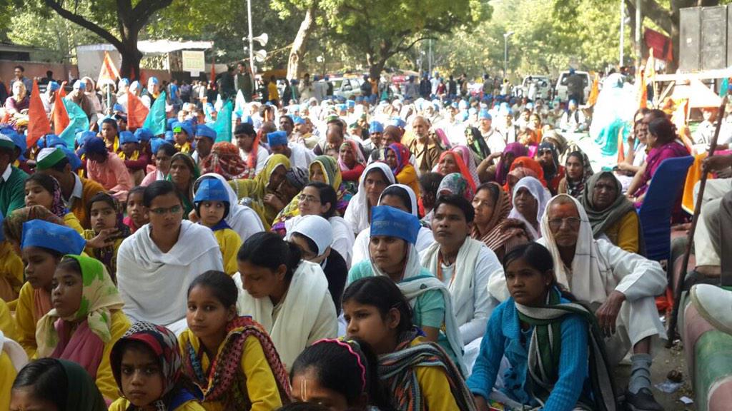 SaveYamunaRiver's tweet photo. Jantar Mantar Warning Rally Feb 22, 2015 http://t.co/NdmNs5UUvo