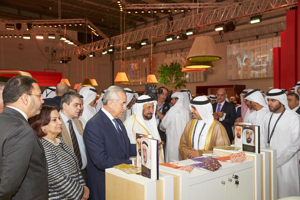 EntMagazineME's tweet photo. In Pictures: Ruler of #Sharjah HH Sheikh Dr. Sultan bin Muhammad Al Qasimi at #IGCF2015 SpecificActions,BetterResults http://t.co/zmOGlgjDPH
