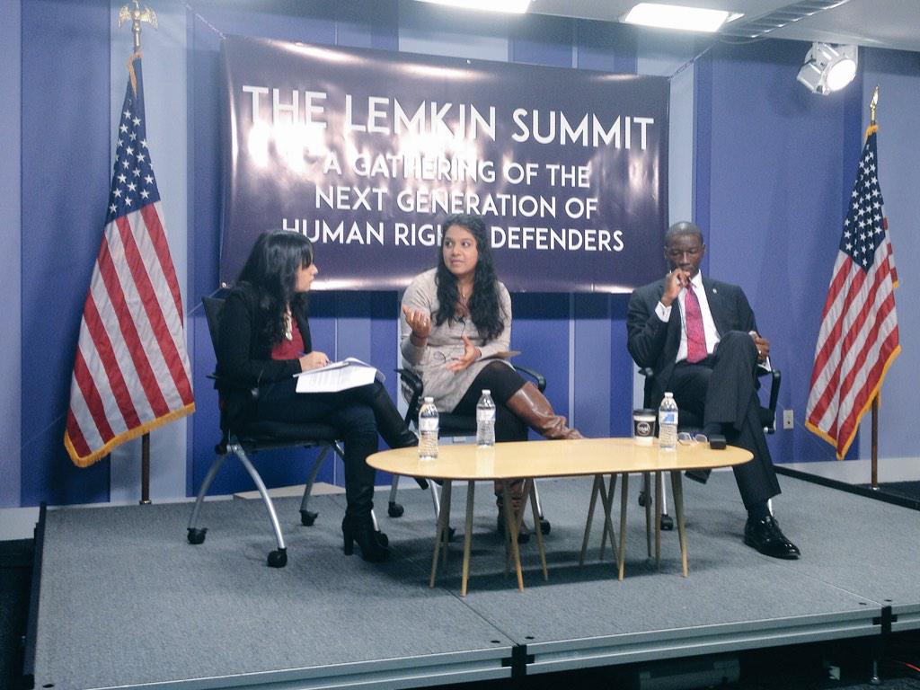 chelstrels's tweet photo. Learning how to use economic factors to stop mass atrocities instead of fuel them #LemkinSummit http://t.co/wEslEbLROv
