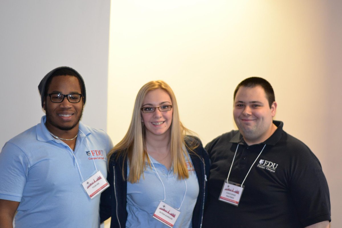 RASconference15's tweet image. FDU RA&apos;s #FDUreslife #MyViewRAS #StevensTECH