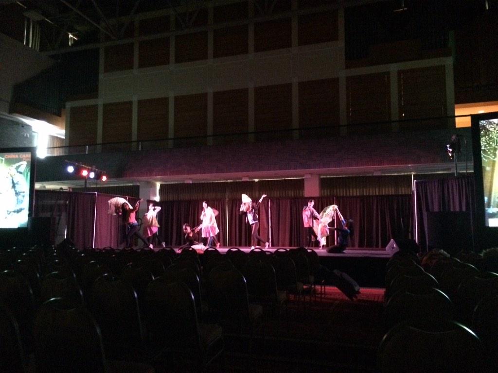 Verge takes the stage for practice and are looking beautiful. This seat could be yours tonight at 5PM at Metcalf!