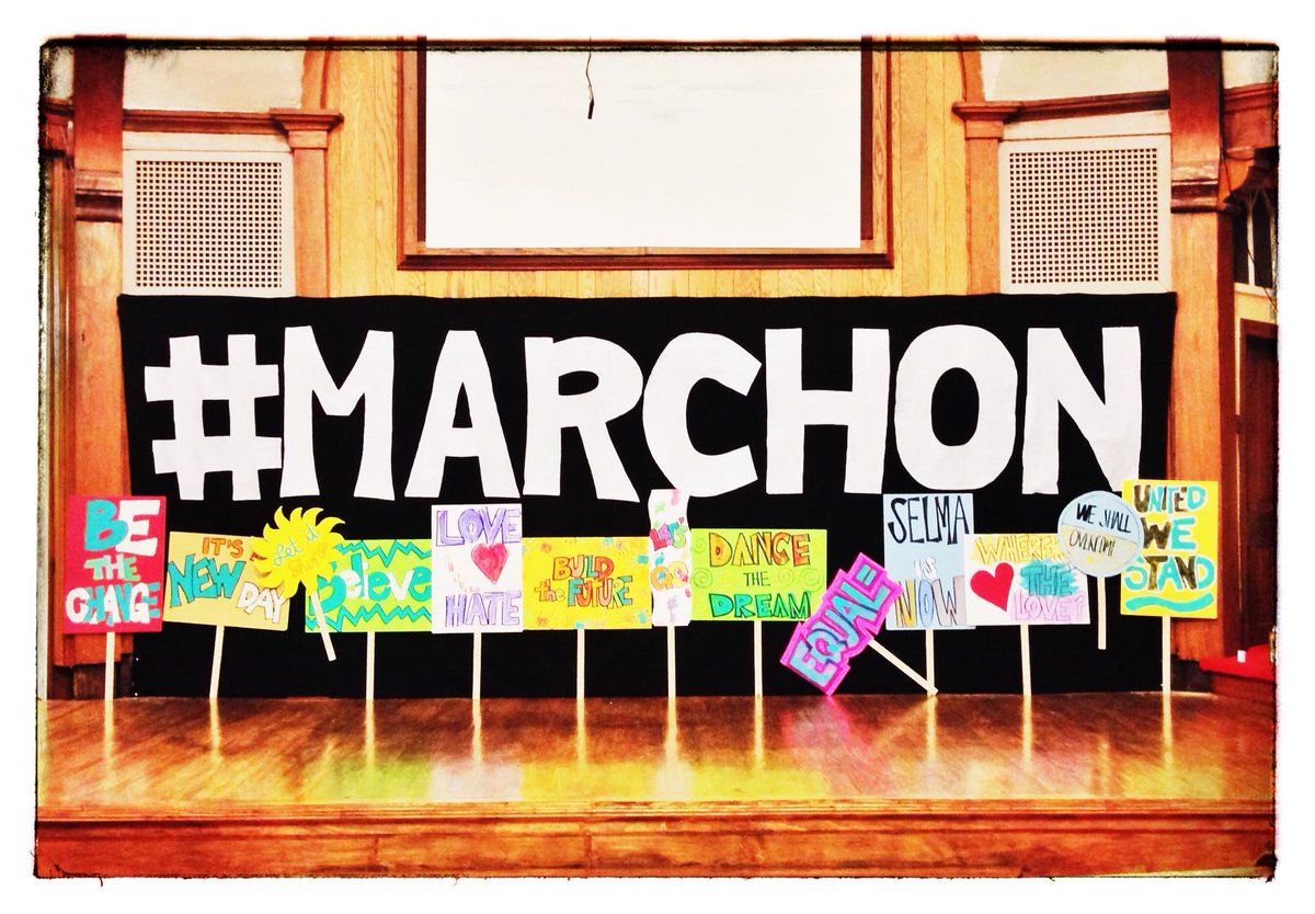 StudentsUnified's tweet photo. #Selma50 “@FreedomFoundorg: We're ready for 500 students and 50,000 visitors for Jubilee! See you in Selma! #MarchOn http://t.co/YLWRAx5o0g”