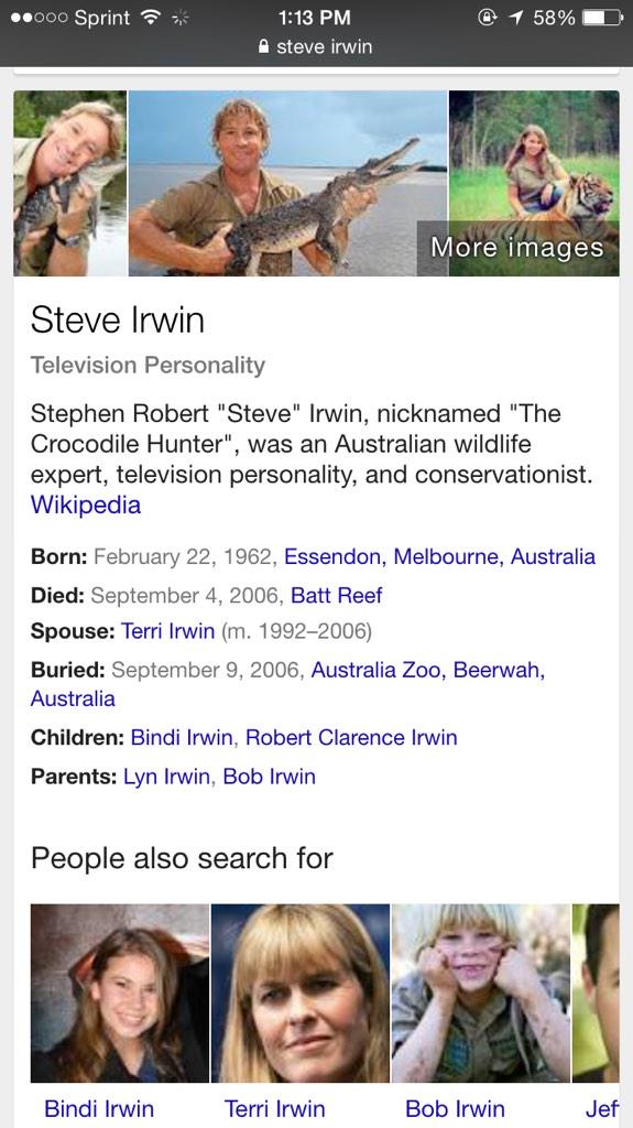 Happy birthday Steve Irwin! RIP  