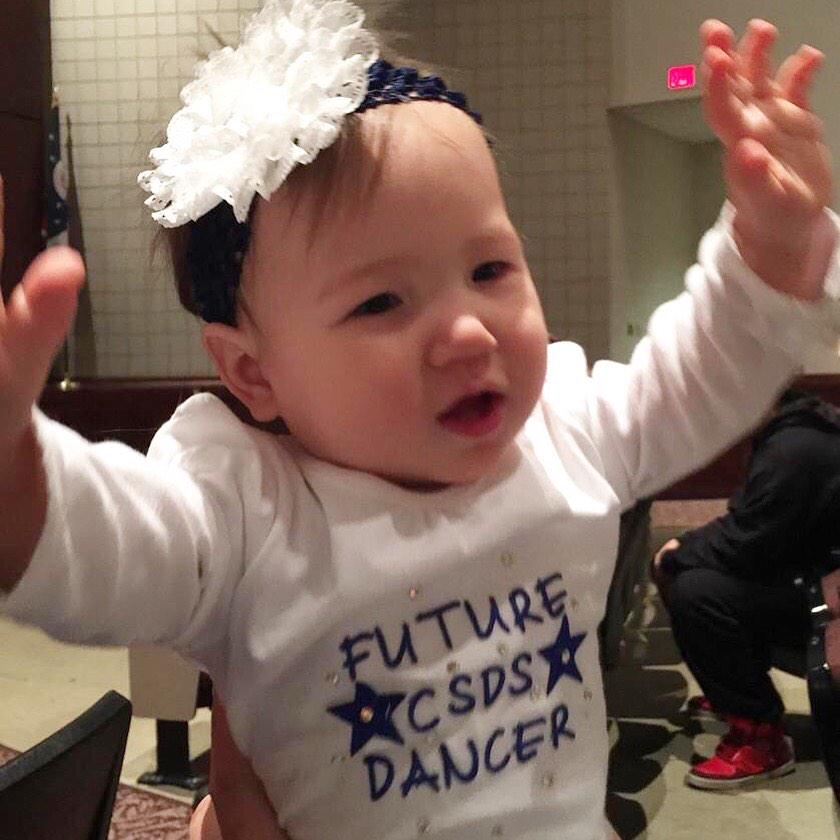 CSDSOH's tweet photo. Lilliana is ready for her future at #CSDS! 💙 Good luck today Teens/Seniors! #FutureDancer #VIPboardman #VIPdance http://t.co/TKqCE1c5FF