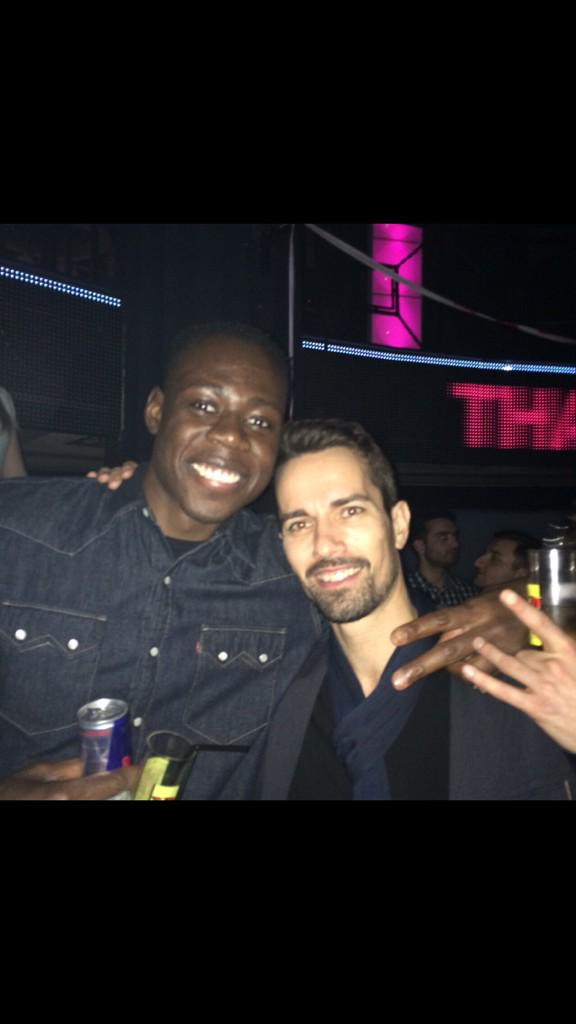 Athletes commission late night meeting in Mulhouse with <a href="/EricBoateng/">Eric Boateng</a> ... Fun times