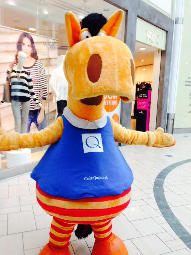 Rocket 🐴 is back @shopcastlequay with <a href="/TheYesAgency/">Yvonne Eddleston</a> today 11-3 having lots of fun⁉️