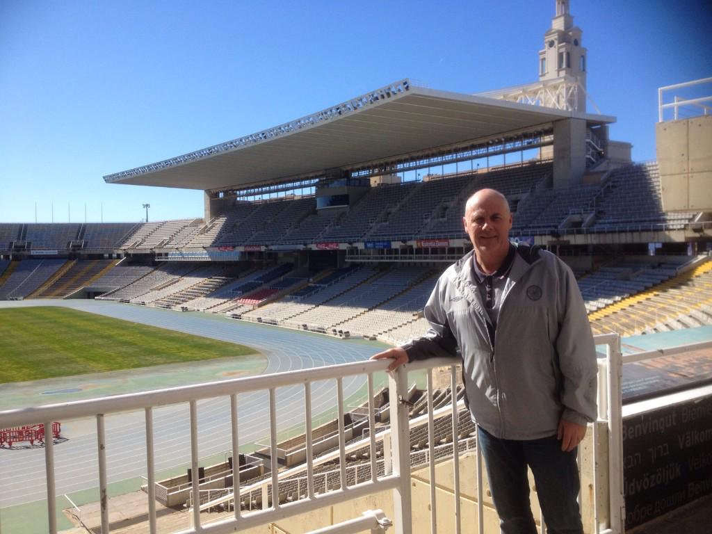 Visited the Olympic Stadium earlier  last time the games were held was 1992