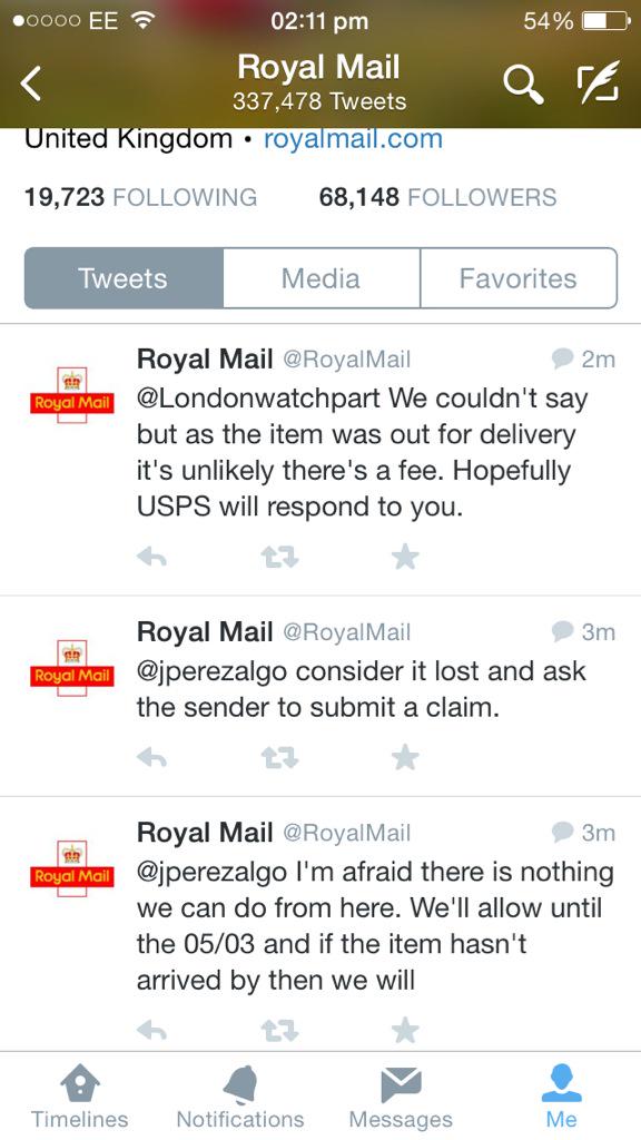 MichaelRDelaney's tweet image. @RoyalMail well what you doing ? Because nothing has been done yet it's getting silly not #royalmail #Royaljoke #joke