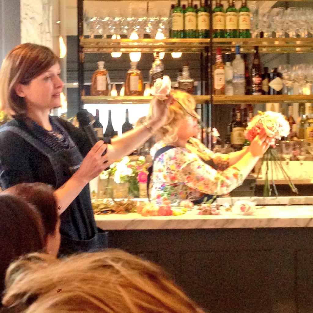 RebeccaLawless's tweet photo. Ruth Monaghan from @appassionataflo in action at #BASHprep. They definitely know their flowers! Absolutely stunning http://t.co/yZb5tkacrm