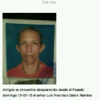 yinneruiz's tweet photo. @trafficTACHIRA por favor si alguien lo ha visto informe 0412426685 http://t.co/0hzMfBZQiX