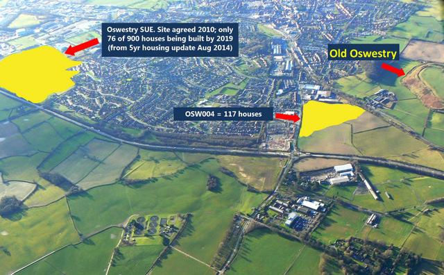 OldOswestryFort's tweet image. although, 00s of houses awaited on Oswestry's sustainable urban extension (SUE). No sign of them yet. Details here...
