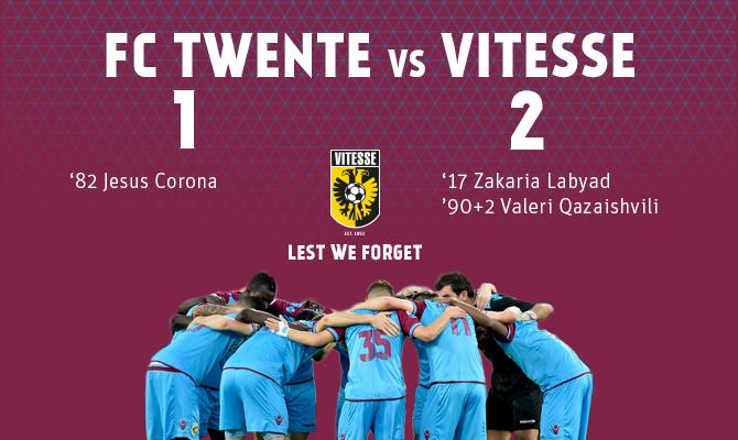 MijnVitesse's tweet image. Afgelopen! #Vitesse wint met 1-2 van FC Twente! 5e overwinning op rij! Mooie reeks! #twevit
