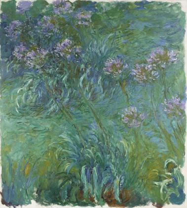saresmithh's tweet photo. Inspiring Claude Monet Painting - Agapanthus http://t.co/PbhZLBbcL7