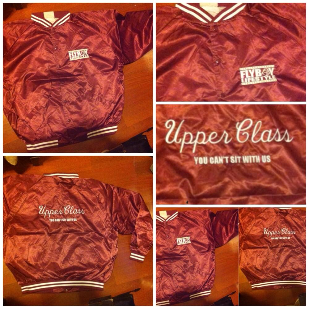 ranlove22's tweet photo. NEW "FLYBOY LIFESTYLE" UPPER CLASS YOU CAN'T SIT WITH US JACKETS ON SALE NOW!
PUT IN YOUR ORDERS NOW
#flyboylifestyle http://t.co/xt7dabnQ3Q