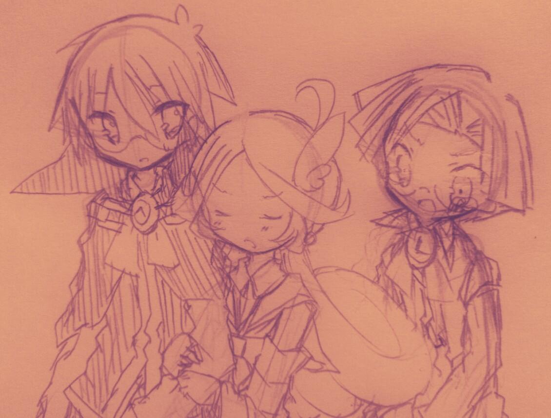 ぬちし イラスト垢 Ar Twitter 1日1ラフィーナ ぷよクエ全色おすすめ編成するとあやクルはいれてもらえてクルークはいれてもらえなかった Http T Co Rpslvvsw3f