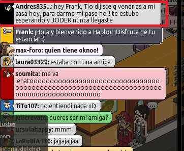 xRoniES's tweet photo. al parecer Frank anda lento y se ha ganado una buena queja http://t.co/amD4ZewgL6