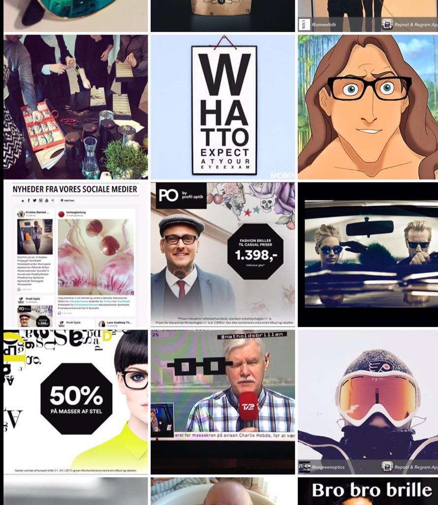 profiloptik's tweet photo. Tak til jer, der leger med på Instagram! Vi noterer gladeligt et beskedent, men fint rundt tal i dag ;) #profiloptik http://t.co/SMZSRnAQPe