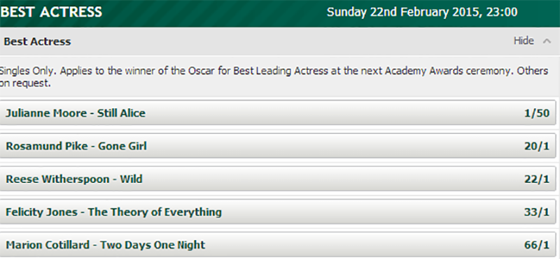 PPOffers's tweet photo. All the latest betting for tonight's main Oscar categories: http://t.co/ALvPWLVhkB #AcademyAwards http://t.co/Kbnj1xhwhG