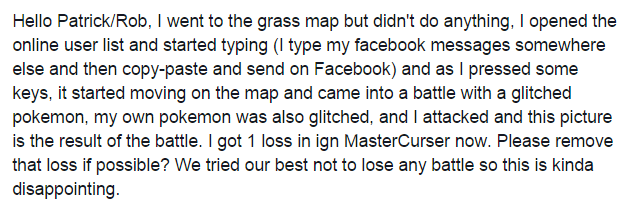 teamdxgen's tweet photo. @Pokemon_Vortex Dear admins, please have a look at the images attached and take action. Thanks a lot! http://t.co/JYytBrYMRh