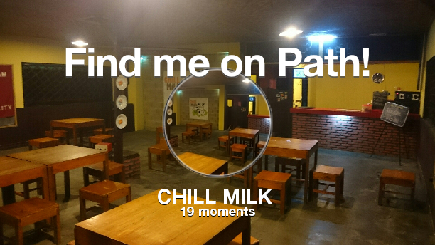 Find me on #Path now! Go to: path.com! #thepersonalnetwork