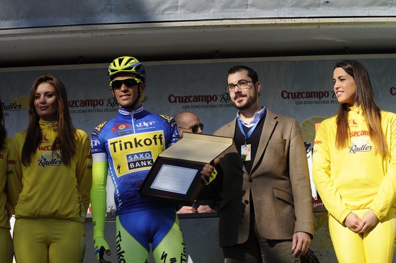 ClipFanatics's tweet photo. The final #TinkoffSaxo reactions from @stevendejongh+@albertocontador after last #61RdS stage: http://t.co/wLF1GrYvix http://t.co/muVAr5GqEB