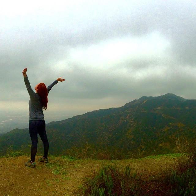 Julieanngrasso's tweet photo. Verdugo mountains. Beaudry loop. #hike #losangeles #beaudryloop #rain http://t.co/plC6ClVdaL http://t.co/BAMHHwAoUw