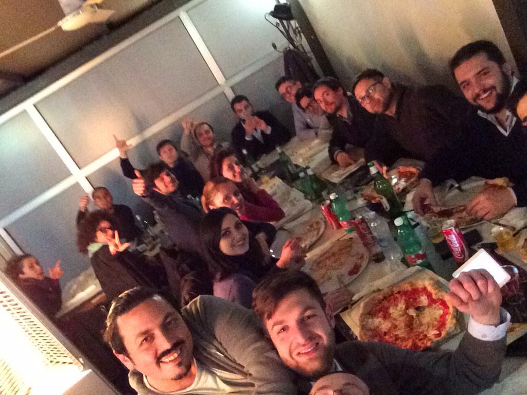 killermedia's tweet photo. #pizza #SWNapoli #startuptime #selfie http://t.co/iVQ4zNkKG5