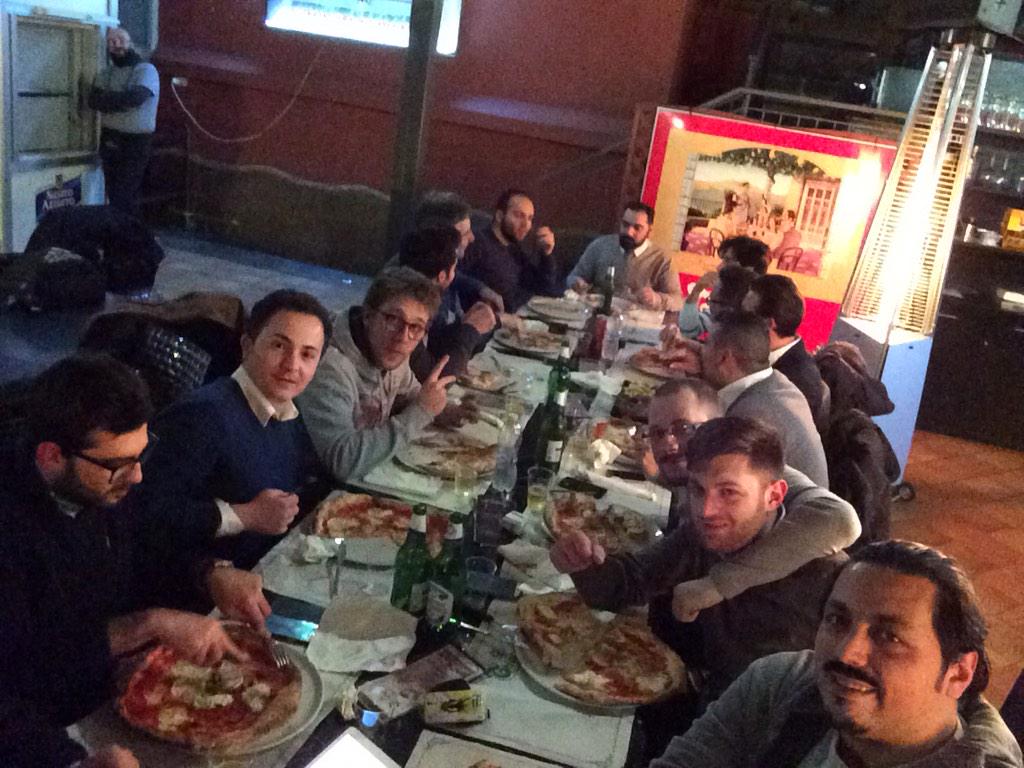 killermedia's tweet photo. #pizza #SWNapoli #startuptime #selfie http://t.co/iVQ4zNkKG5