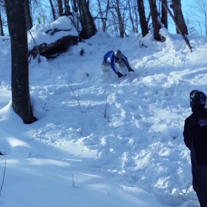 TheWardSchiller's tweet photo. Jerry shredding the boyne backcountry #speedchecksareforpussies http://t.co/OiFkJKguRA