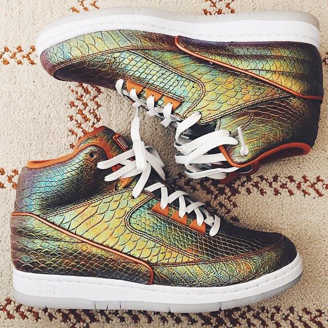 TGIFreshCo's tweet photo. Kicks of The Day: Python 2's! If #Jordan put you in charge of naming these, what would you name them? http://t.co/699GIWsiNx