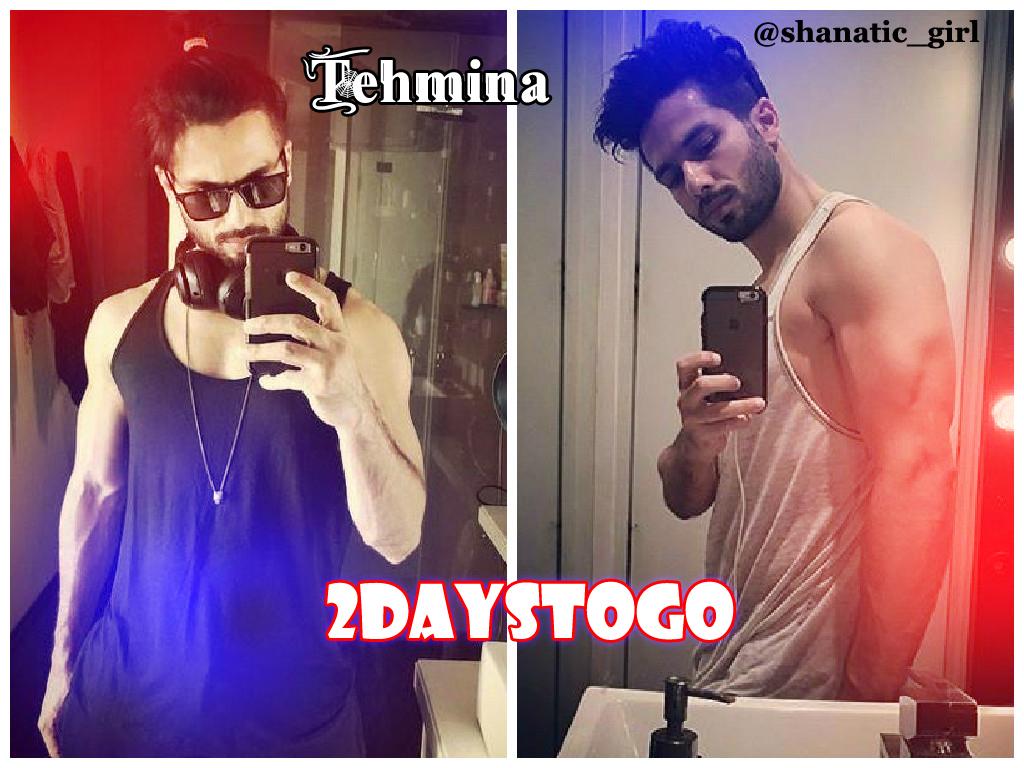  2 Selfies. Happy Birthday Shahid Kapoor In Advance 
