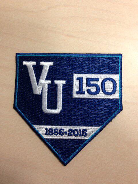 NCAABaseballPix's tweet photo. Villanova 150 Patch #vubb150 http://t.co/nj5AF8T0KP