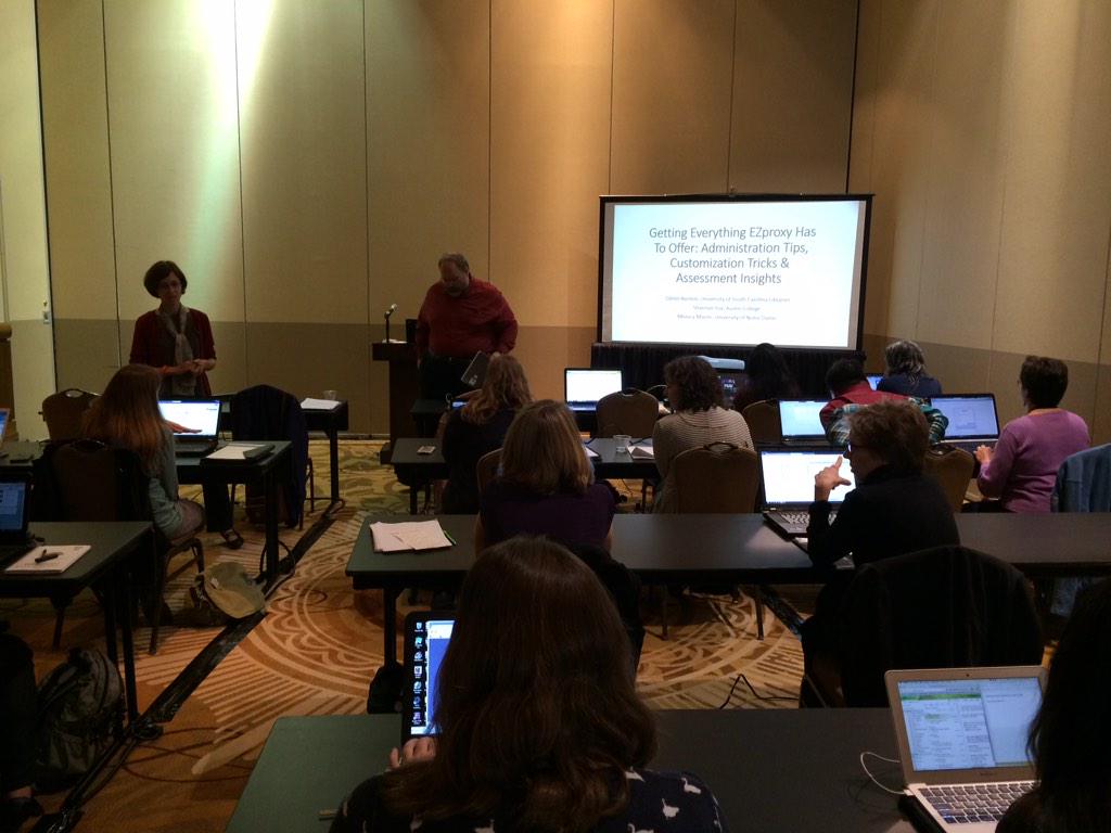ERandL's tweet photo. #exproxy workshop kicking off #erl15 http://t.co/ybEv6GSFmw