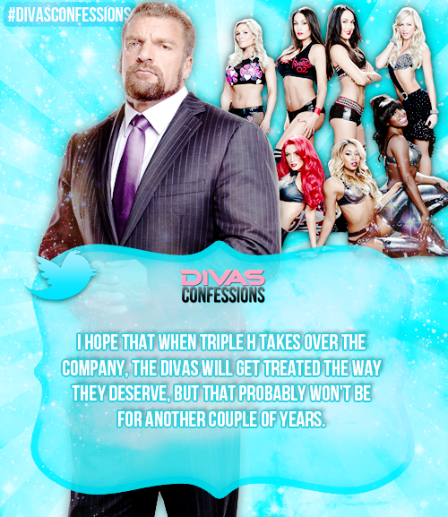 Mickie_Mania's tweet photo. I hope that when Triple H takes over the company.. #DivasConfessions http://t.co/iHoE5AMfT3