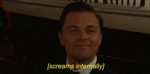 OstwaldGuillen's tweet photo. Cada vez que hablan de los #Oscars2015, esta es la cara de Leonardo DiCaprio: http://t.co/6Kj2ZcjN0C