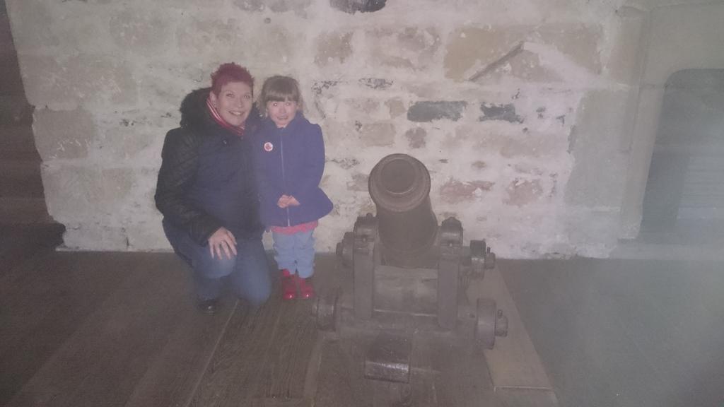 poojapoole's tweet photo. @BHCohort1415 @tillymonsta Scarlett explored Skipton Castle this half term. http://t.co/4pzI3QoOu8