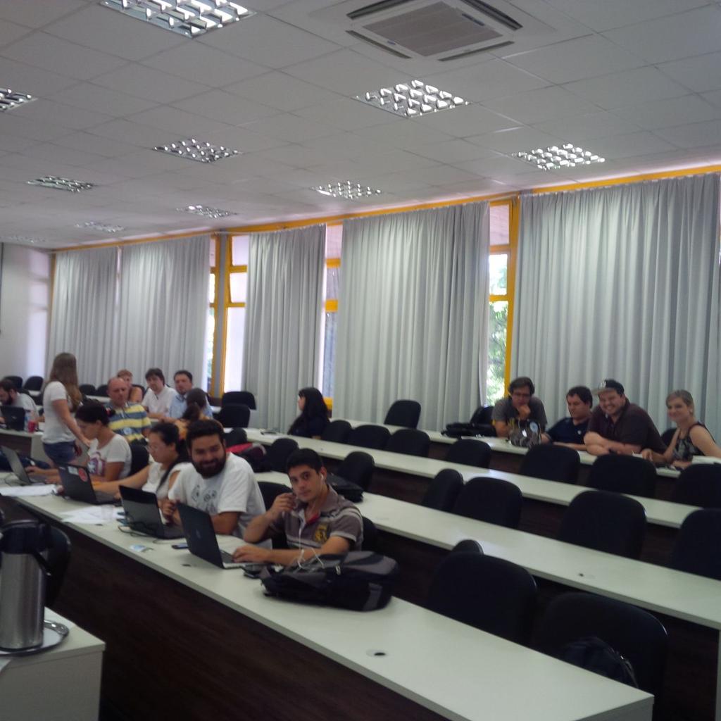 OpenBrazil's tweet photo. 1st "Civic Innovation Hackathon" taking form in Brazil #CodeAcross #openbrazil #OpenDataDay #govtech #opengov http://t.co/er7uVZ0yjo