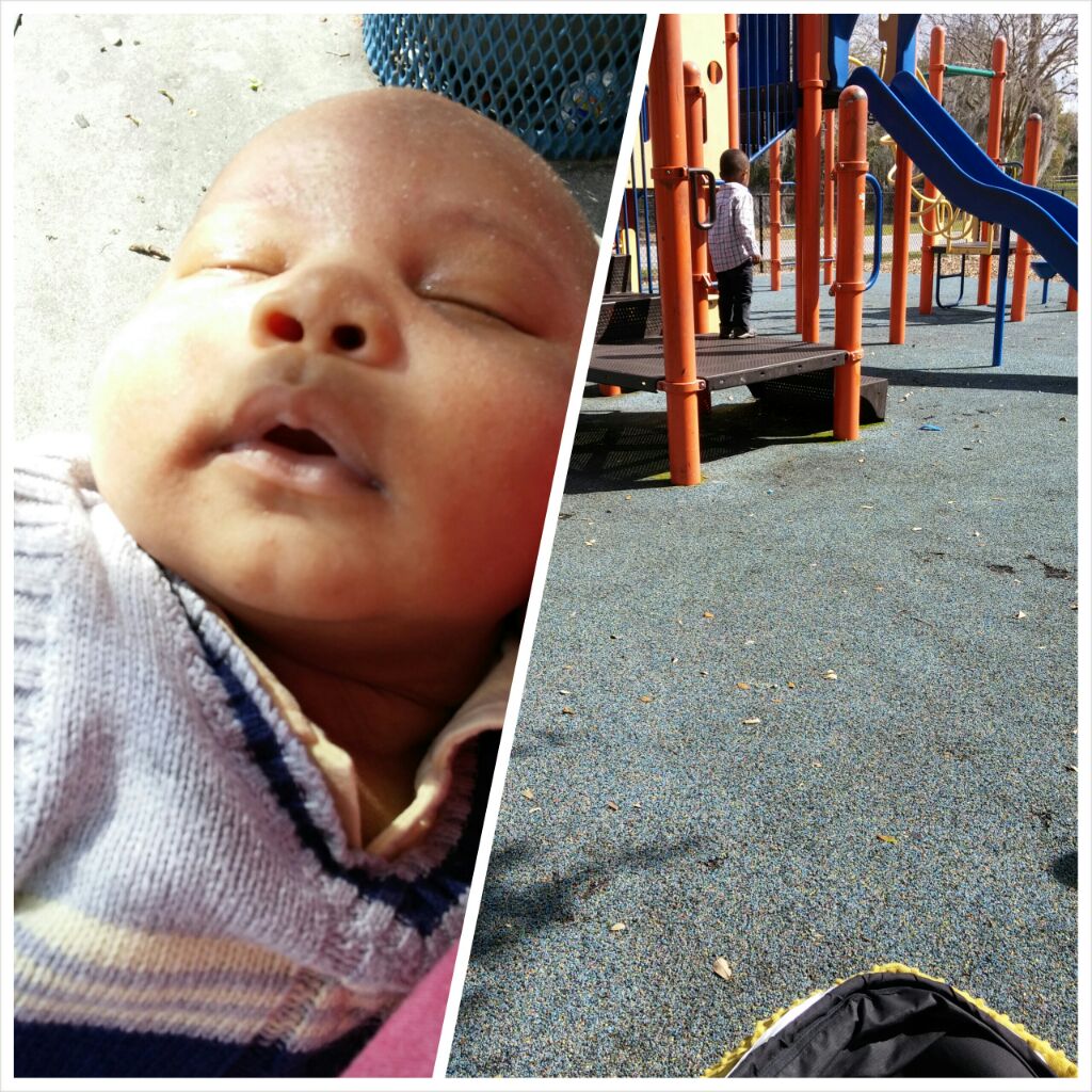 A little Sunday fun/nap after church.