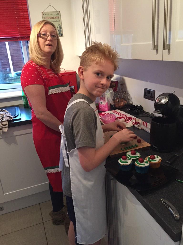 Simonmcoops's tweet photo. @rednoseday Getting some baking practice in with these beauties. http://t.co/0avWQVwXJG