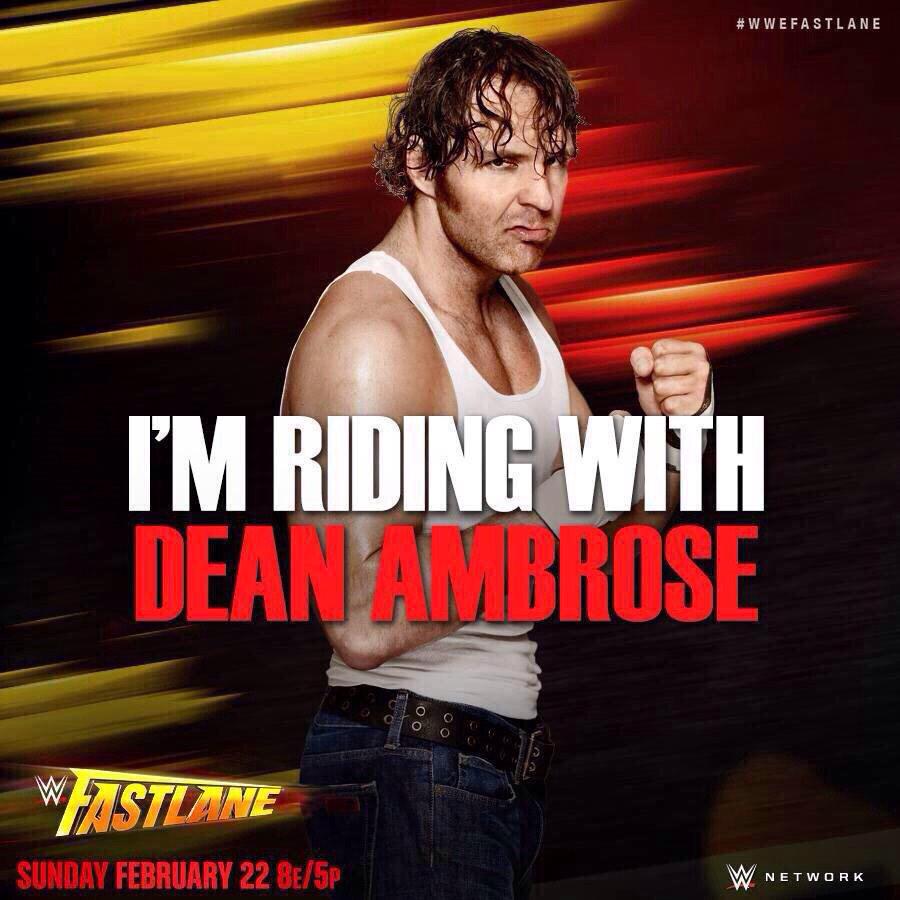 EgotisticalGem's tweet photo. Tonight, I'm riding with the winners! The Lunatic Fringe, Dean Ambrose, and The Fearless One, Nikki Bella! 💋 http://t.co/Uy6rYibZzn