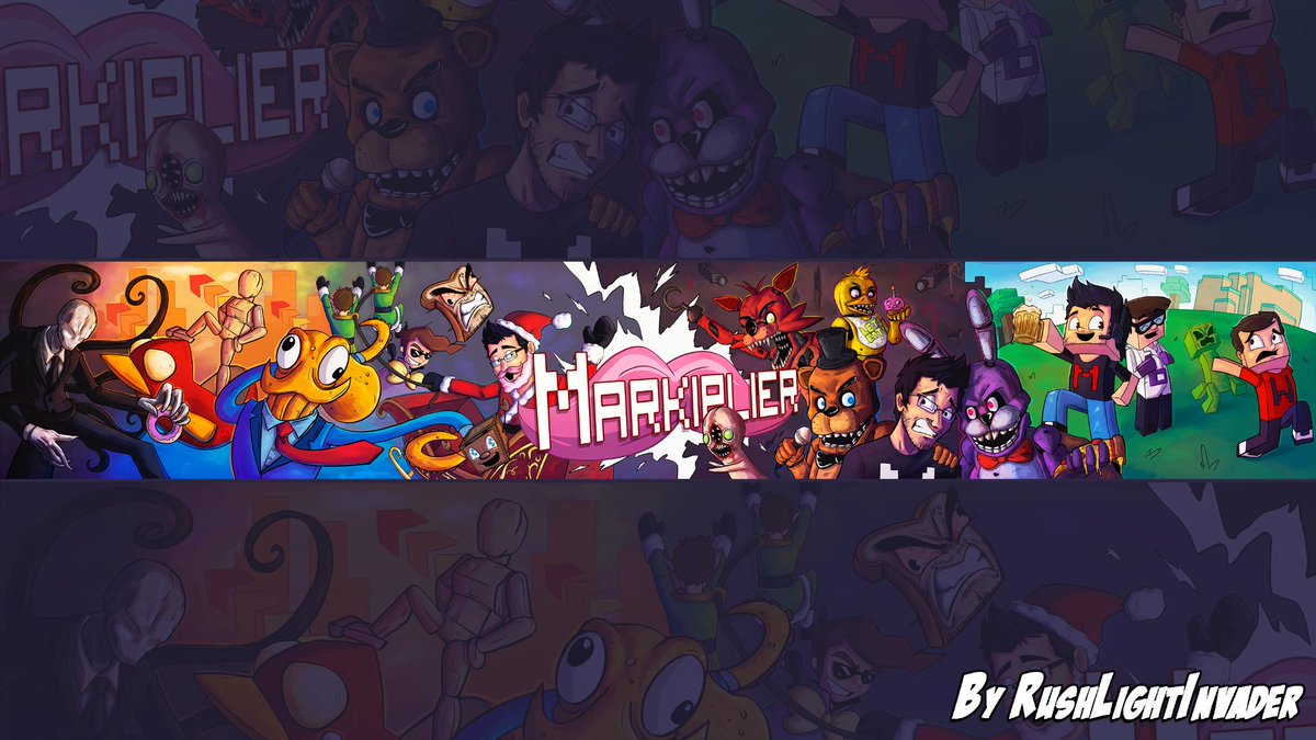 Rushlight Invader On Twitter Drew You A Banner Markiplier I