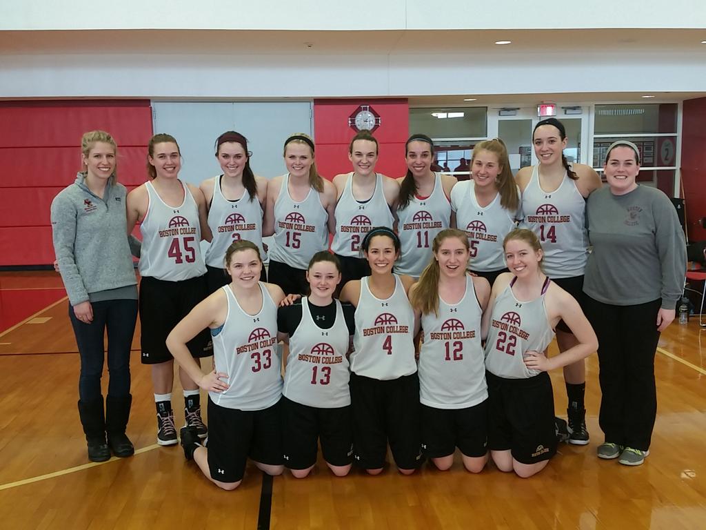 FlickFlackSays's tweet photo. Boston College is your 2015 @NIRSAChamp #NIRSABB #BostonHoops Women's Champion! http://t.co/J7Vs5qbZSn