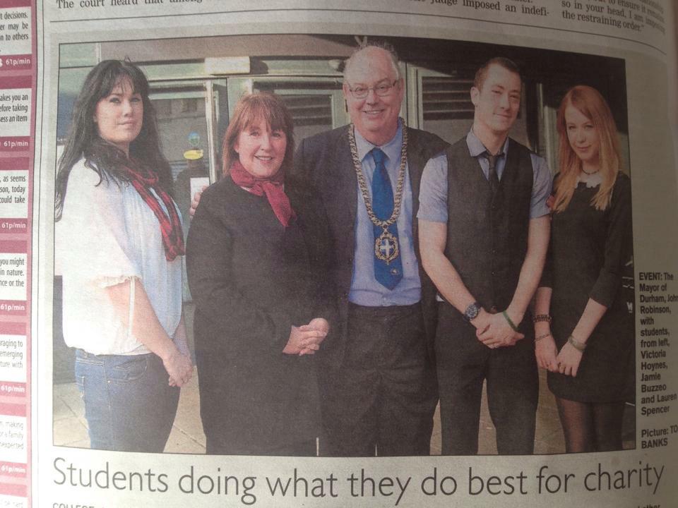 In the paper! #durham <a href="/NCDOfficial/">NCDOfficial</a> #charityevent @MayorofDurham #theadvertiser <a href="/ThisisDurham/">This is Durham</a>
