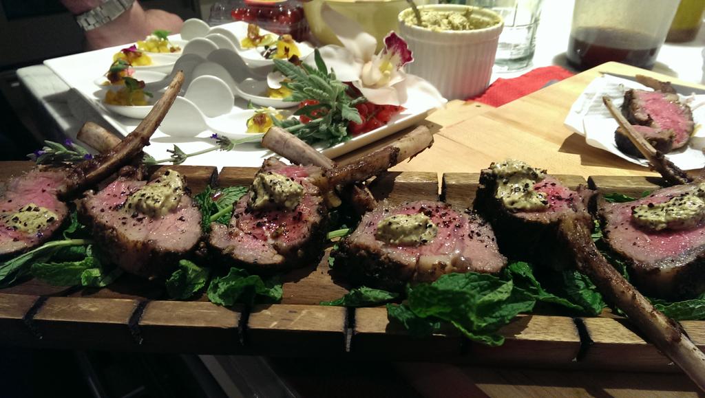 cutandflame's tweet photo. Tasty offerings at #Oscars2015 #CAA party for Eddy Redmayne. Thanks to @chefkevenlee. http://t.co/Nk4ggqgwxH
