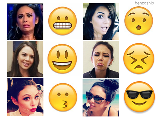 liartrolada's tweet image. @JanelParrish their faces on emojis version 😂