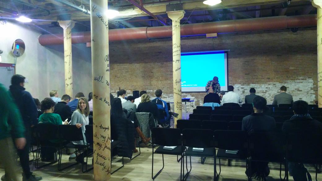 FinTExChicago's tweet photo. Getting ready to judge the #FinTech #startup #ideas! @pointsnfigures @pouyahmadi @Jump_Capital @jheyse #SWCHIFIN http://t.co/XlpwrxTOh9