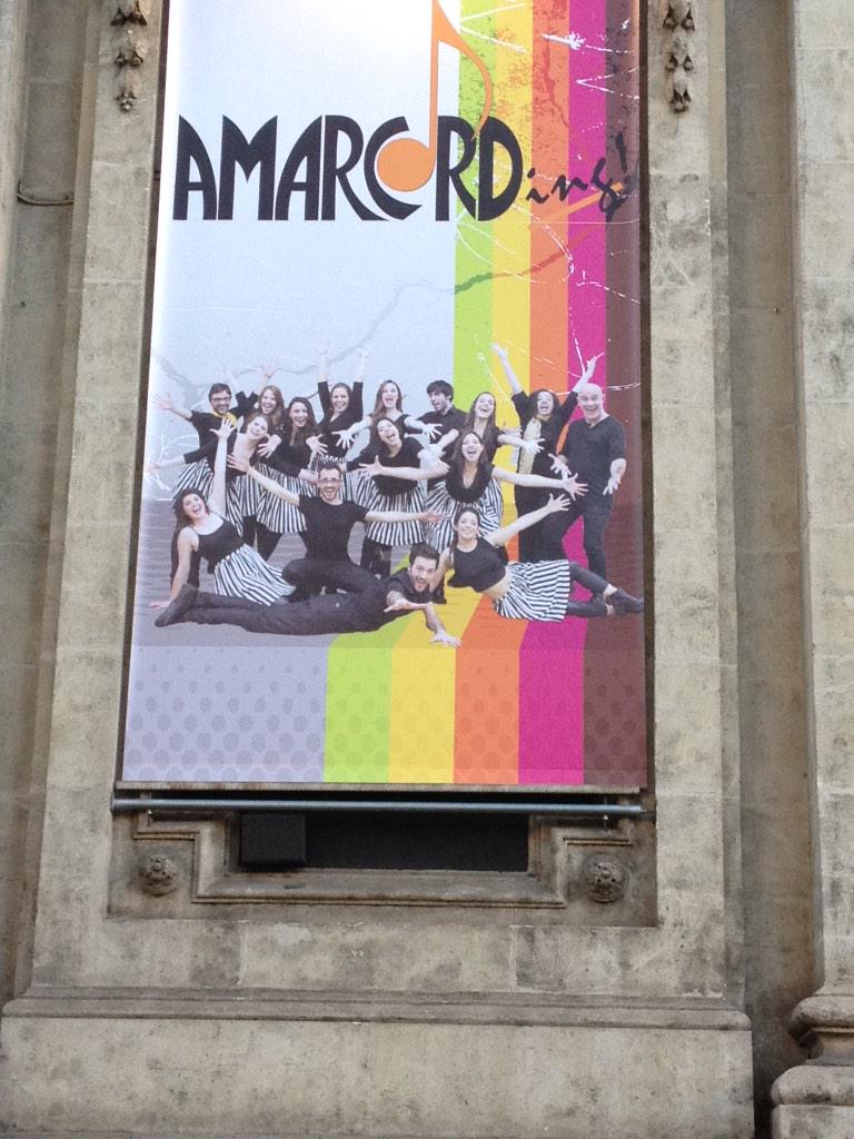 NuriaComellas1's tweet photo. #amarcording @fans_amarcord @cor_amarcord  Moltes Gracies! Per fer possible el espectacle!!!! Ole ole i ole!! http://t.co/jXP2d26AaU