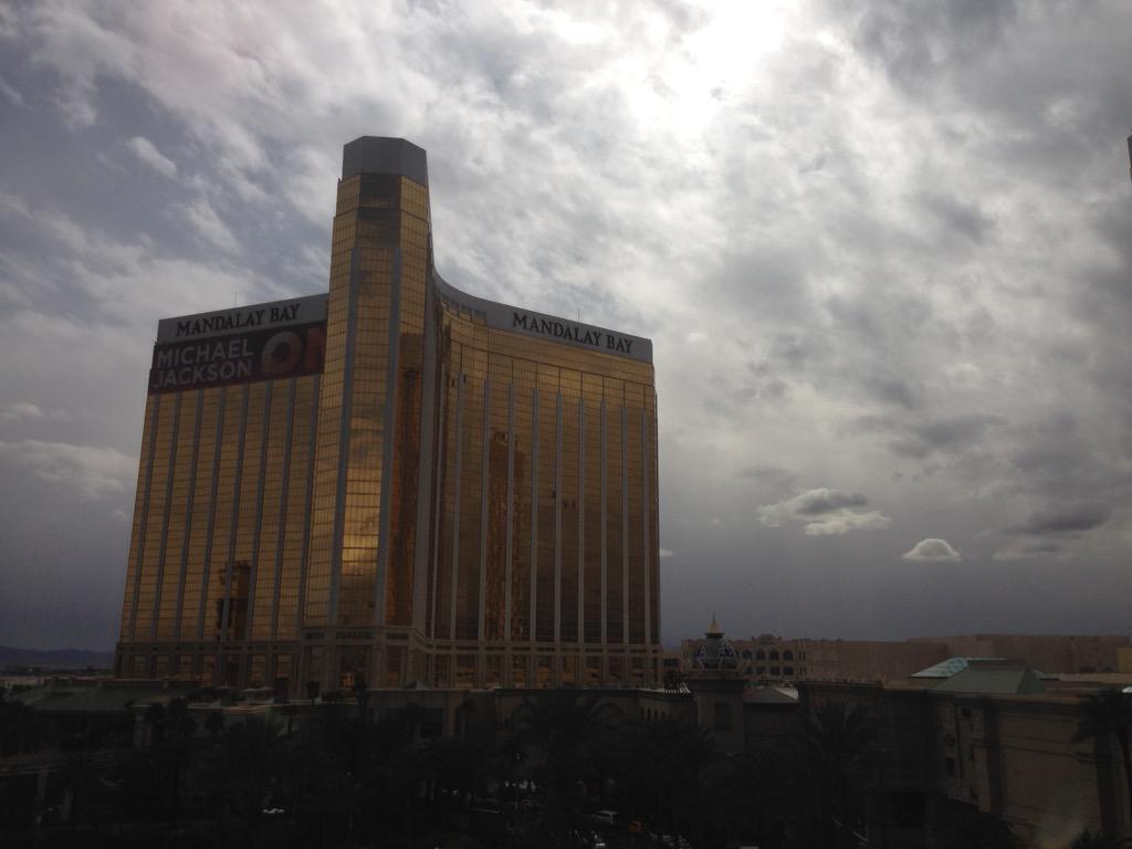 It's pretty #cloud-y here in Las Vegas. Must be time for #IBMInterConnect!