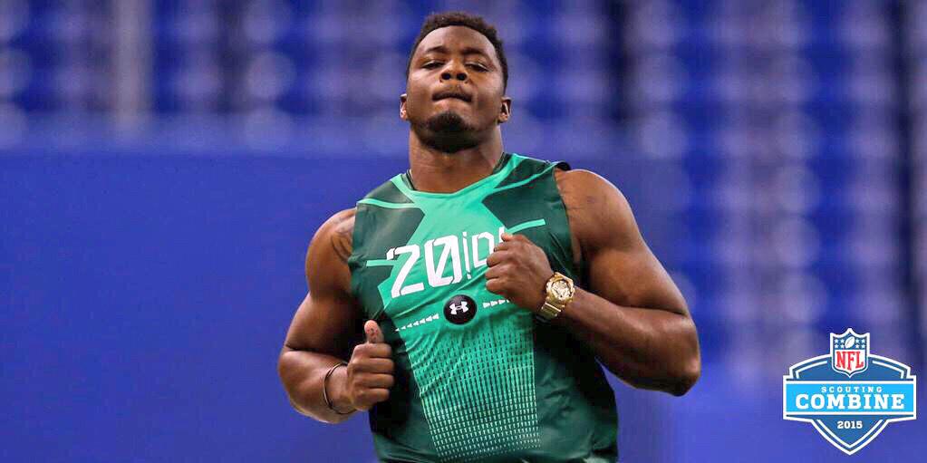EAMaddenNFL's tweet image. Dante Fowler Jr. ran a 4.61 40 yd dash wearing a gold watch.

#Madden16 Rating Projection = 99 SWAG.

#NFLCombine