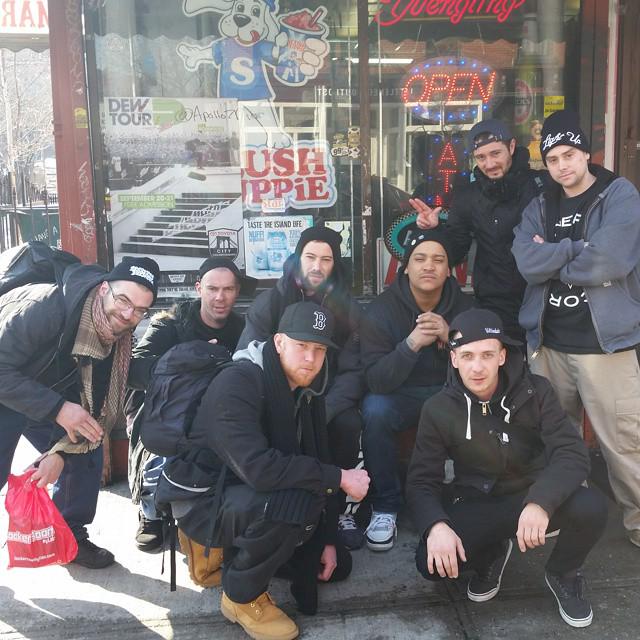 TOTHEPOINTNY's tweet photo. Safe flight back to France my Brothers .... #Ultimhate #FranceHardcore #TTPHC #ToThePointRe… http://t.co/qly77qeBHh http://t.co/datdVCnYzM